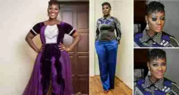 Check Out the Outfits Mercy Johnson Wore Last Night at The Warri Mega Fiesta